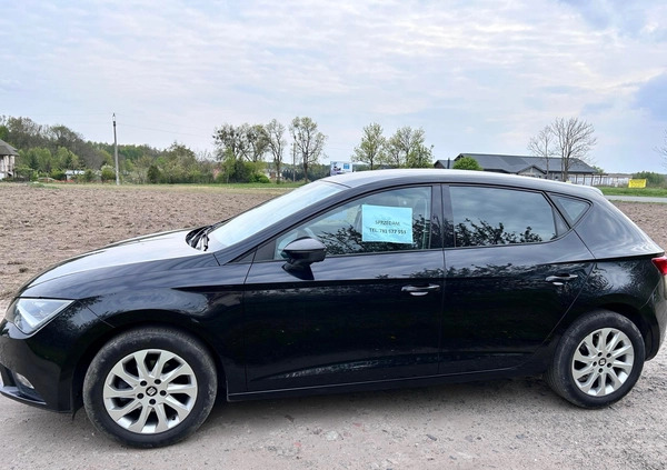 Seat Leon cena 43000 przebieg: 131700, rok produkcji 2014 z Bieżuń małe 56